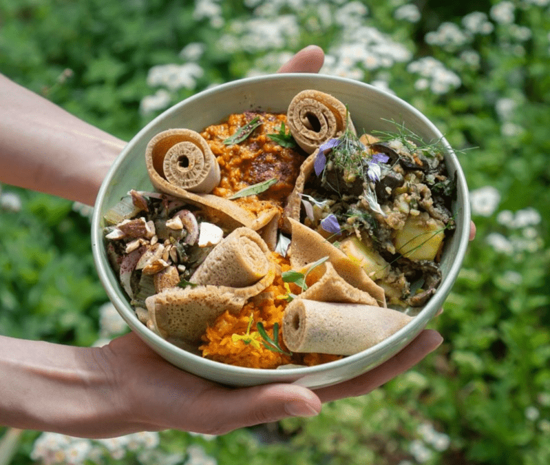 Recette de l’injera végétarien