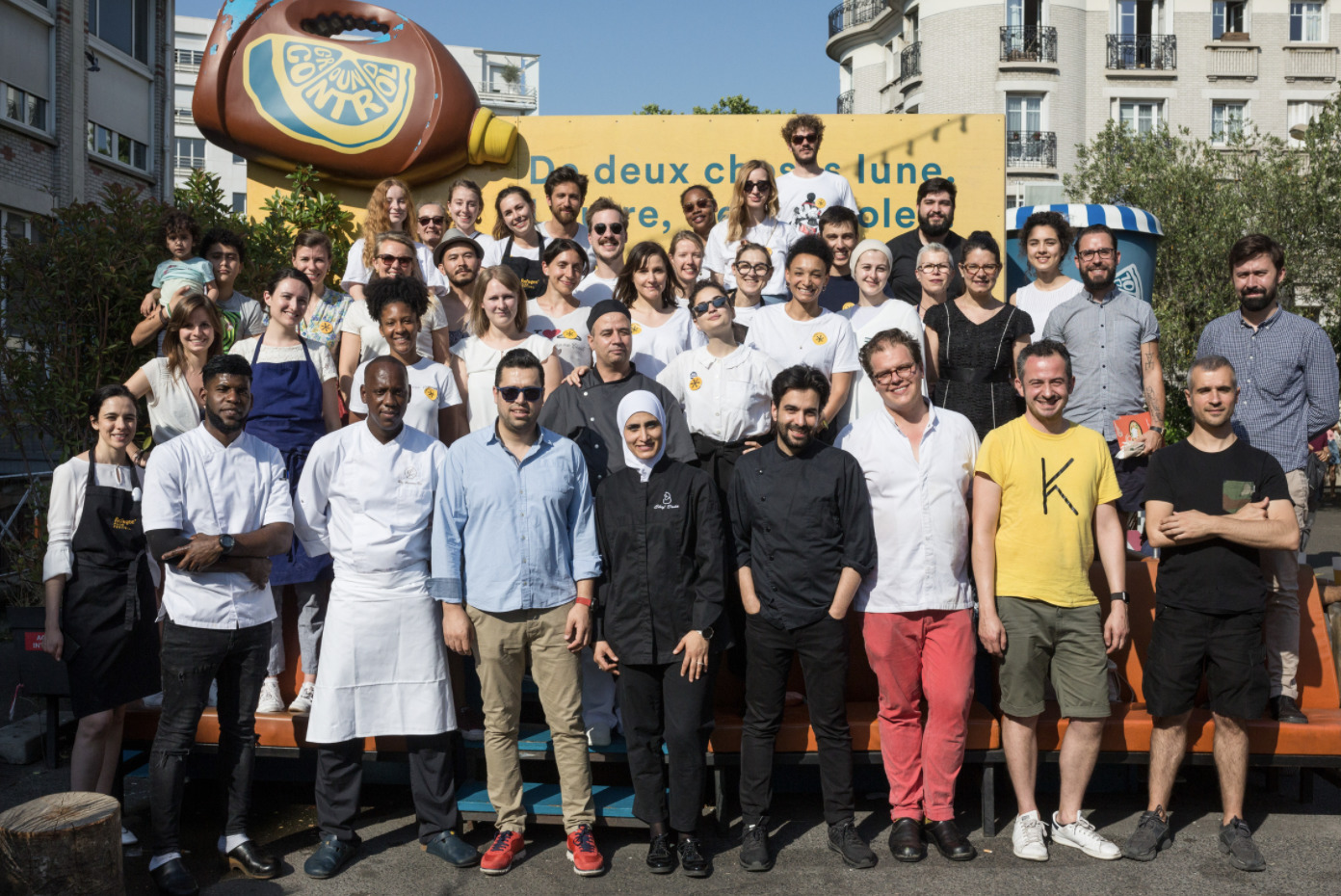 equipe-refugee-food-au-refugee-food-festival-Paris