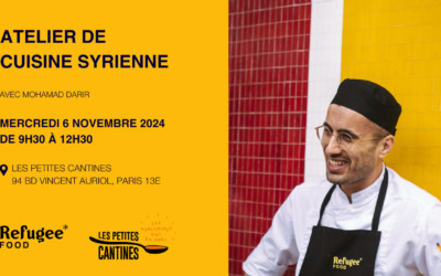 Atelier de cuisine syrienne animé par le chef Mohamad Darir