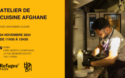 Atelier de cuisine afghane avec Mohammed Alizad